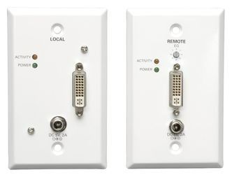 DVI OVER CAT5 CAT6 EXT RANGE VIDEO TRANSMITTER RECEIVER