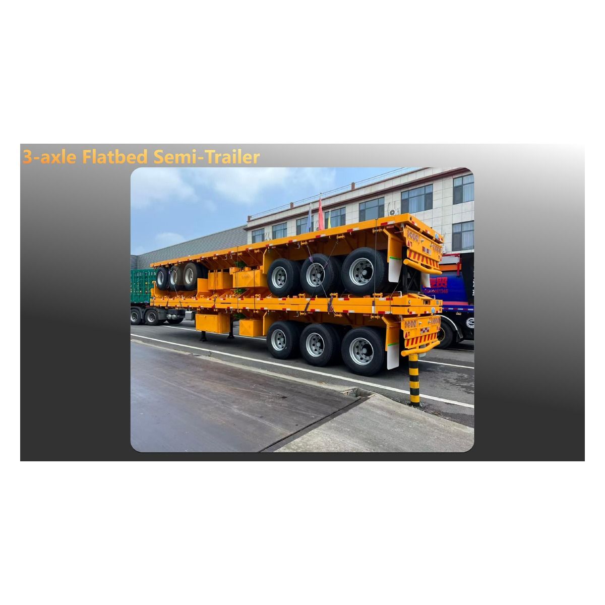 Полуприцепы Flatbed / Lowboy Semi-trailers