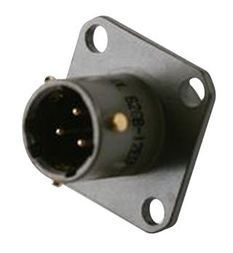 Conn MIL-C-26482 Circular PIN 12 POS Solder ST Box Mount 12 Terminal 1 Port
