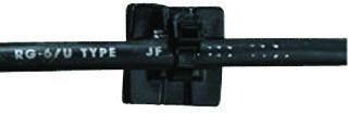 Cable Accessories Tie Mount Nylon 6/6 Black Bulk