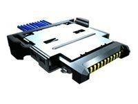 Cable Assembly Micro Discrete Coax Cable 2.032m 38AWG 30POS High Speed Connector to 30POS High Speed Connector PL-PL