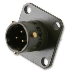 Conn MIL-C-26482 Circular PIN 5 POS Solder ST Box Mount 5 Terminal 1 Port