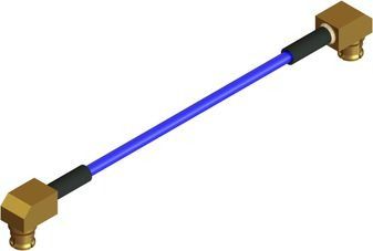 SMP Female R/A to SMP Female R/A Cable Assembly for .047 Cable (OAL 24")