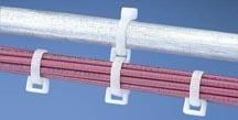 Cable Accessories Closed Cable Tie Connector Ring Nylon 6/6 Natural Bulk