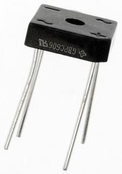 Diode Rectifier Bridge Single 800V 6A 4-Pin Case GBPC6 Bulk
