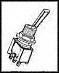 Switch Toggle ON None ON SPDT Flat Lever Wire Lug 3A 125VAC 28VDC Panel Mount with Threads