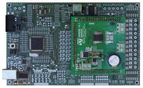 Evaluation Board For VNH5050A-E Integrated H-bridge Motor Driver