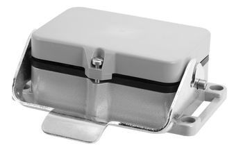 Connector Accessories Housing Bulkhead Mounting With Spring Cover