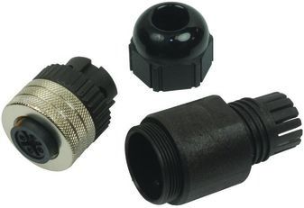 Conn M12 Circular F 4 POS ST 4 Terminal 1 Port