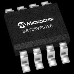 NOR Flash Serial-SPI 3.3V 512Kbit 64K x 8bit 12ns 8-Pin WSON EP Tube