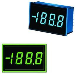 Process Monitor LED 9.4mm 0VDC to 5VDC 3.5DIGIT Panel Mount