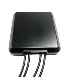 Antenna, Jaguar Series, 4Lead, 2xLTE, 2x2.4&5GHz, 698-960/1710-2690MHz, 2400-2500/4900-5900MHz, Adhesive mount, No groundplane, Multiband, Vehicular, Ruggedized