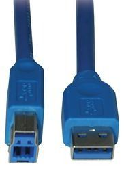 3FT USB 3.0 SUPERSPEED DEVICE CABLE 5 GBPS A MALE TO B MALE