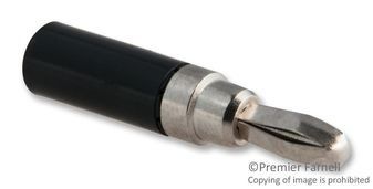 Conn Banana PL 1 POS Solder ST Cable Mount 1 Port
