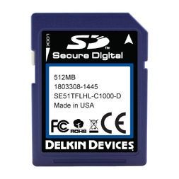 Secure Digital, SD 2.0, 512MB, SLC, Industrial Temp