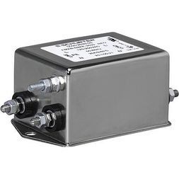 Power Line Filter 60Hz 30A 125VAC/250VAC Quick Connect Chassis Mount