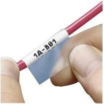 Cable Accessories Self Laminating Label Clear/White