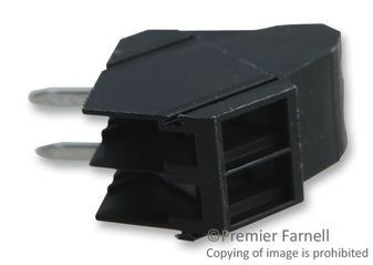 Conn Terminal Block 2 POS 3.5mm Solder Thru-Hole 12A Box