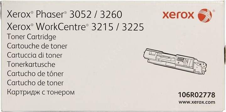 Картридж 106R02778 для Xerox Phaser 3052