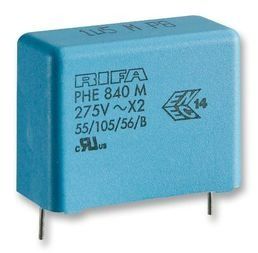 Cap Film 0.1uF 760V PP 20% (18 X 5.5 X 12.5mm) Radial 15mm 105°C Bulk