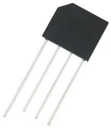 RECTFR BRIDGE SGL 50V 2A 4PIN CASE KBPM