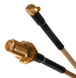 Cable Assembly Coaxial 0.152m MMCX to SMA PL-F