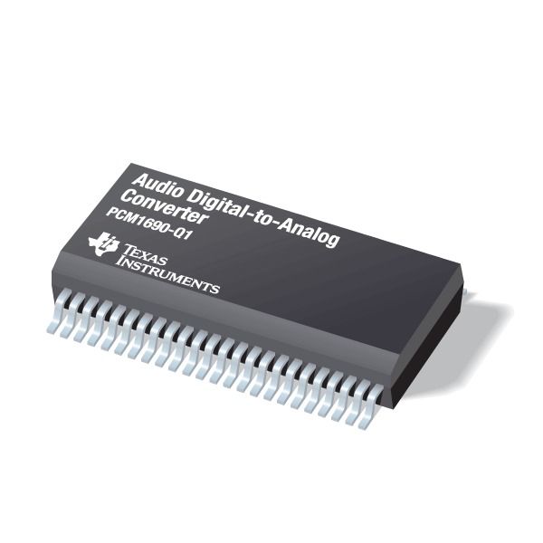 DAC 8-CH Delta-Sigma 24-bit 48-Pin HTSSOP EP Tube