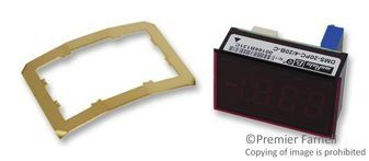 Process Monitor LED 9.4mm 4mA to 20mA 3.5DIGIT Panel Mount