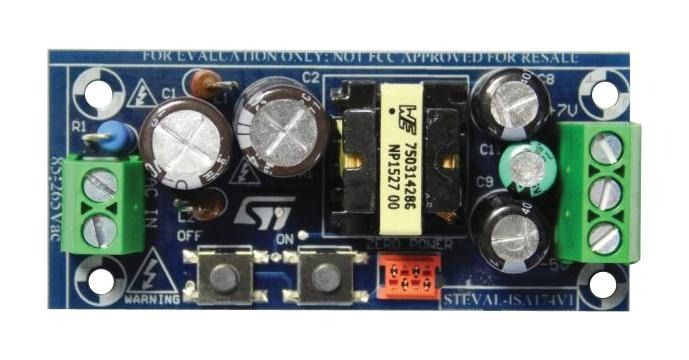 VIPER0P Dual Output Offline Flyback Converter Evaluation Board
