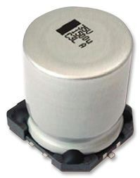 Cap Aluminum 68uF 63V 20% (12.5 X 13mm) Cylindrical 320mA 1000 hr 150°C Blister T/R