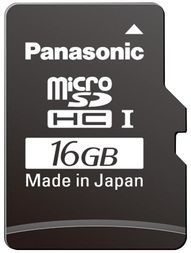 microSD Card 16GB 4.6V Industrial Temp
