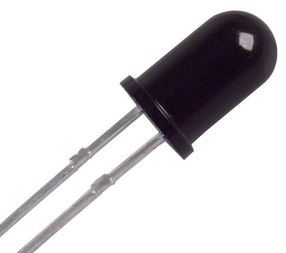 Phototransistor IR Chip Silicon 880nm 2-Pin T-1 3/4 Bulk