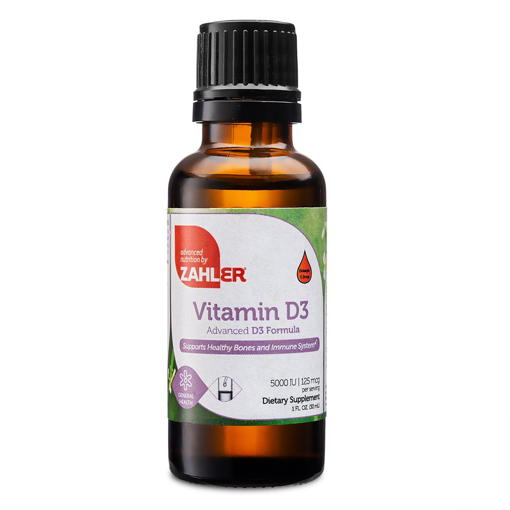Zahler Vitamin D3 5000 IU (1oz.)