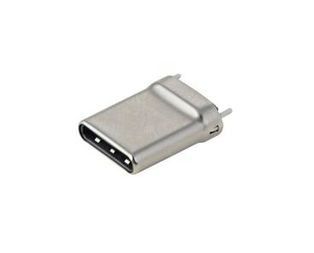 Conn USB Type C PL 24 POS 0.5mm Solder ST Thru-Hole 24 Terminal 1Port Tray
