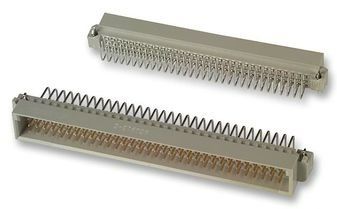 Conn DIN 41612 PIN 96 POS 2.54mm Solder RA Thru-Hole