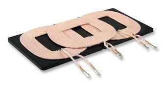 Ind Wireless Charging Module 12.5uH/11.5uH 10% 100KHz 90Q-Factor Ferrite Radial