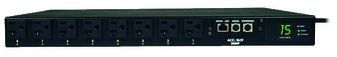 PDU SWITCHED ATS 120V 15A 5-15R 8 OUTLET 2 5-15P HRZNTAL 1U