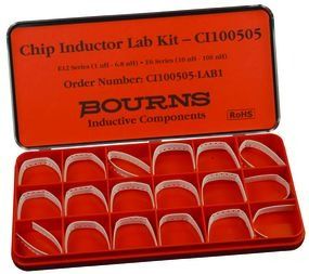 Lab Kit for 720 Pcs of 1nH to 100nH Surface Mount Chip Inductors
