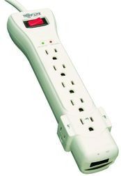 SURGE PROTECTOR STRIP 120V 7 OUTLET RJ11 7FT CORD 2520 JLS