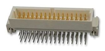 Conn DIN 41612 PL 48 POS 2.54mm Solder RA Thru-Hole