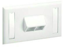 NK 2-PORT, SINGLE GANG, SLOPED HORIZONTA