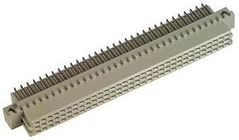 Conn DIN 41612 RCP 96 POS 2.54mm Solder RA Thru-Hole