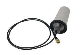 Antenna, Low Profile Transit-style, 698-960MHz/1710-2700MHz, Direct Mount with Pigtail, 700mm of RG174 coaxial cable, Gray color, SMA connector, LTE, 4G, Outdoor, Ruggedized