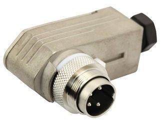 MALE CABLE CONNECTOR 7 WAYS RIGHT-ANGLED