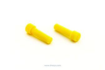 Connector Accessories Sealing Plug Size 2.5mm Yellow