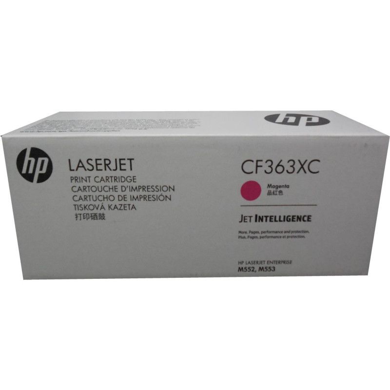 Картридж CF363XC  (508X) для HP LJ M552 пурпурный