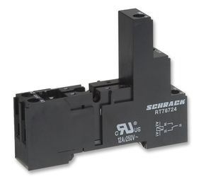Conn Relay Socket SKT 5 POS Screw ST Panel Mount