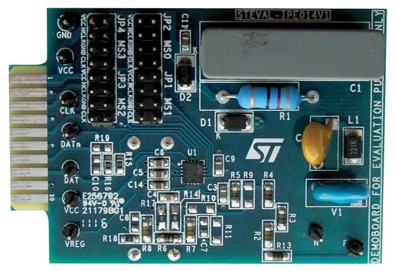 Multiphase Energy Meter Daughterboard Based On The STPMS2 Smart Sensor Device