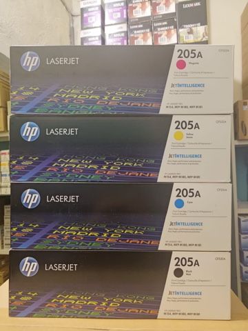 Картридж HP CF530A CF531A CF532A CF533A для HP LaserJet Pro Color M154/M180/M181 КОМПЛЕКТ