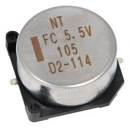 Cap 0.47F 5.5V -20% to 80% (16 X 9.5mm) Cylindrical 70°C Embossed T/R